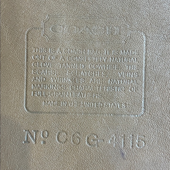 Vintage COACH 4115 Whitney Flap Crossbody Bag Brown Leather Made in USA - Picture 16 of 17